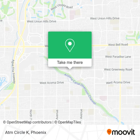 Atm Circle K map