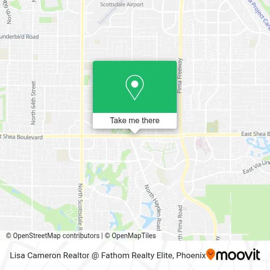 Lisa Cameron Realtor @ Fathom Realty Elite map