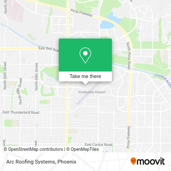 Arc Roofing Systems map