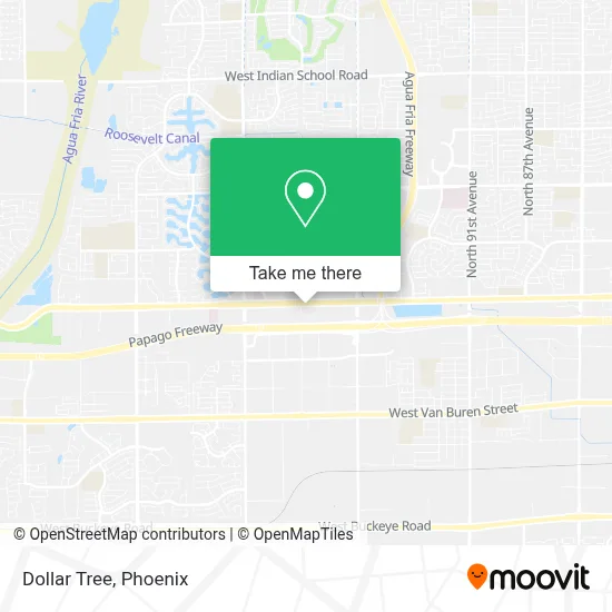 Dollar Tree map