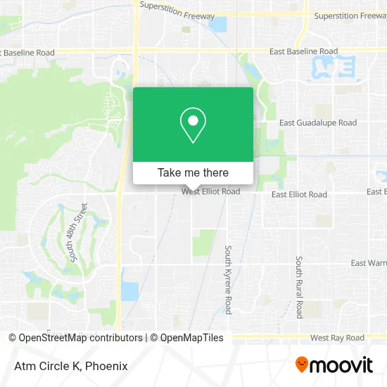 Atm Circle K map