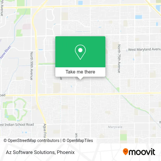 Az Software Solutions map