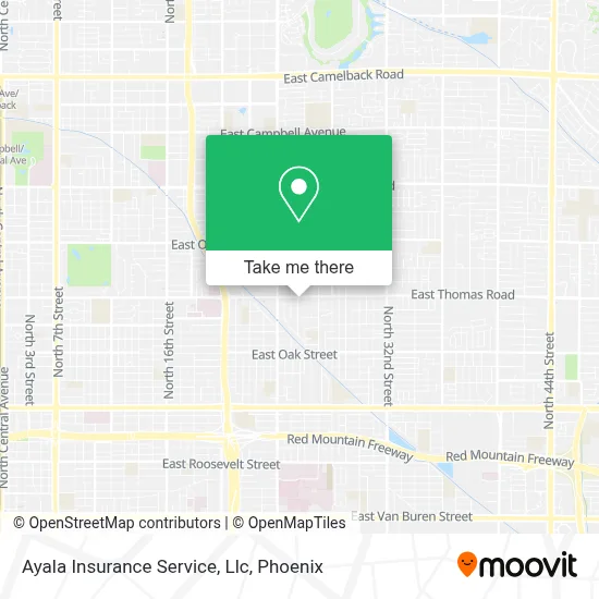 Ayala Insurance Service, Llc map