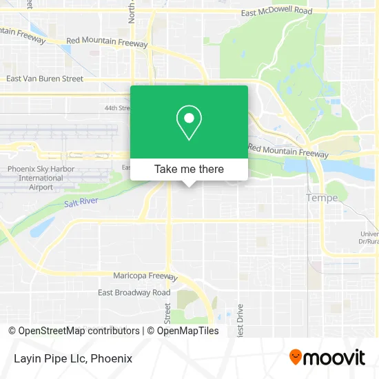 Layin Pipe Llc map