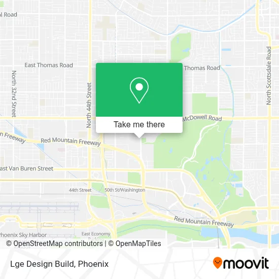 Lge Design Build map