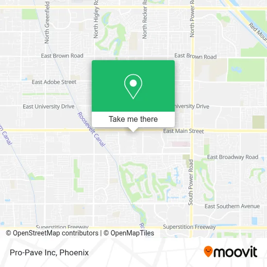 Pro-Pave Inc map