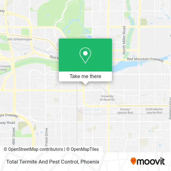 Total Termite And Pest Control map