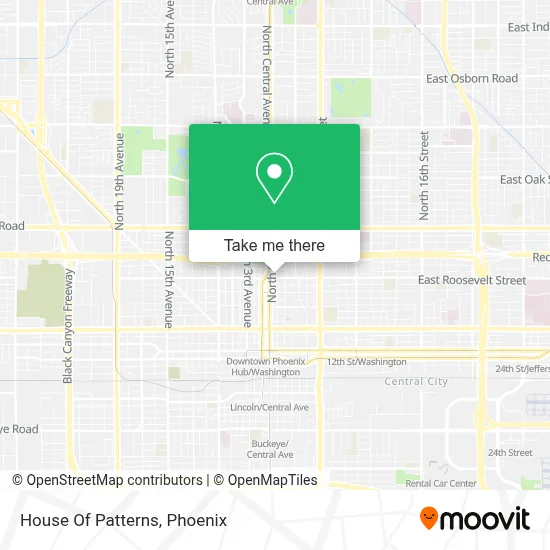 House Of Patterns map