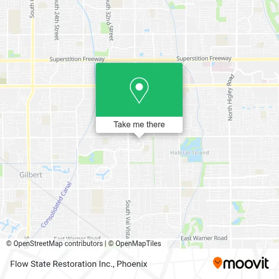 Flow State Restoration Inc. map