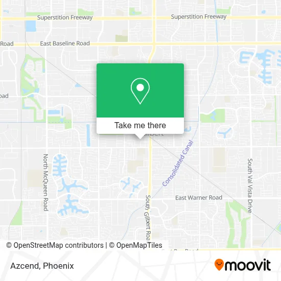 Azcend map