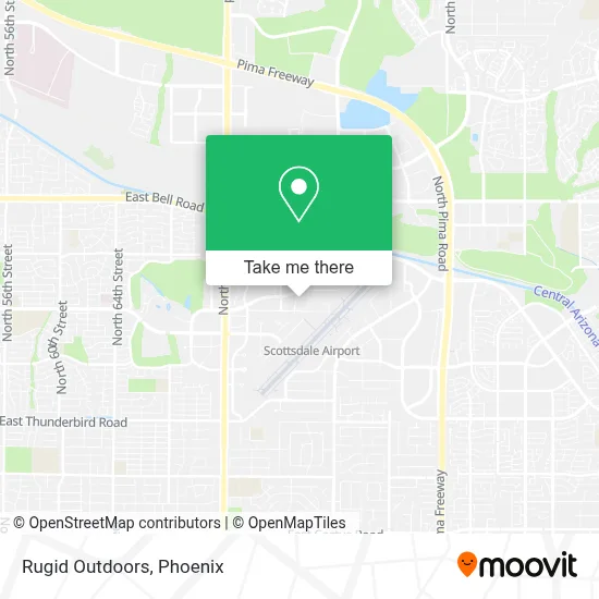 Rugid Outdoors map