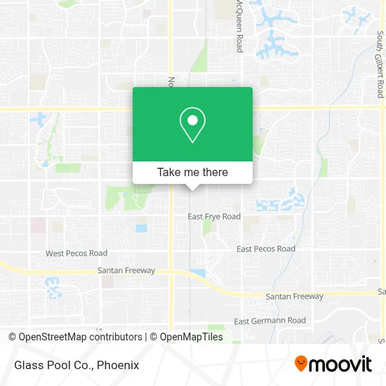 Glass Pool Co. map