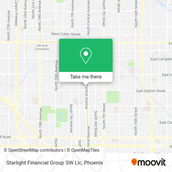 Starlight Financial Group SW Llc map