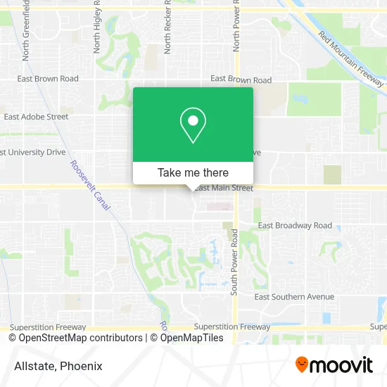 Allstate map