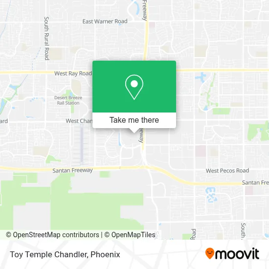 Toy Temple Chandler map