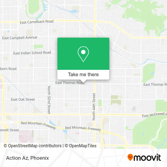 Action Az map