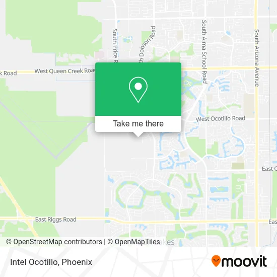 Intel Ocotillo map