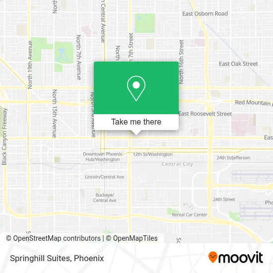 Springhill Suites map