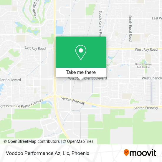Voodoo Performance Az, Llc map