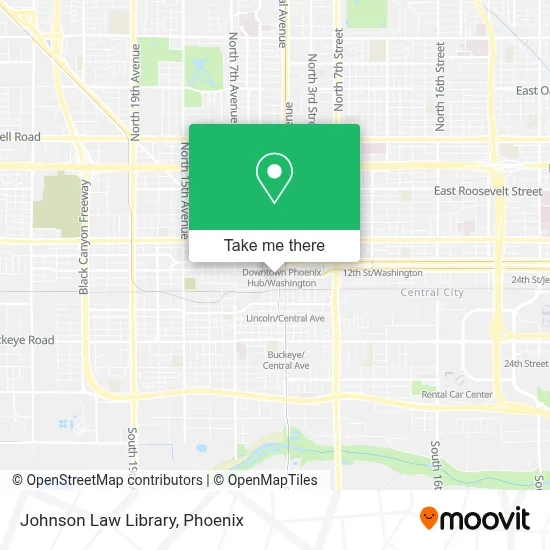 Johnson Law Library map