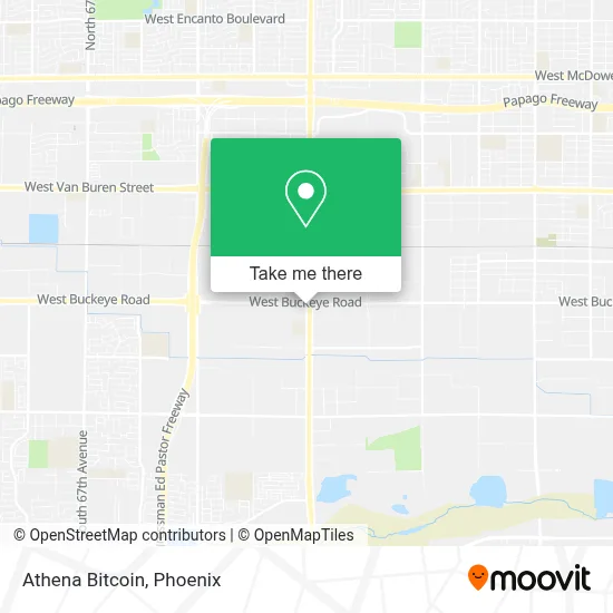 Athena Bitcoin map