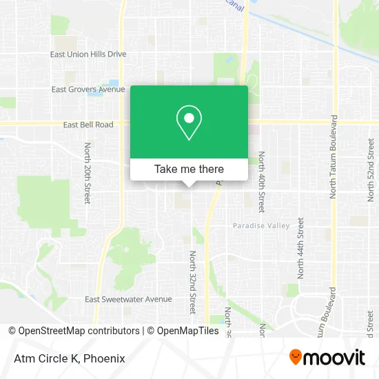 Atm Circle K map