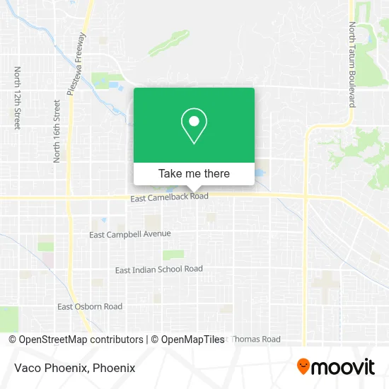 Vaco Phoenix map