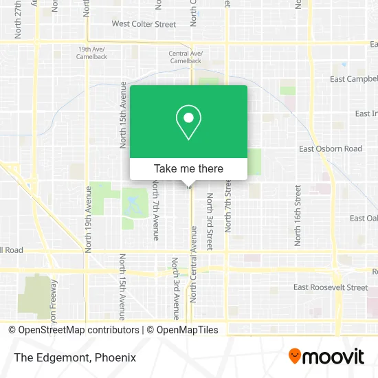 The Edgemont map
