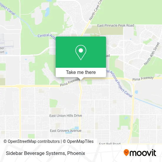 Sidebar Beverage Systems map