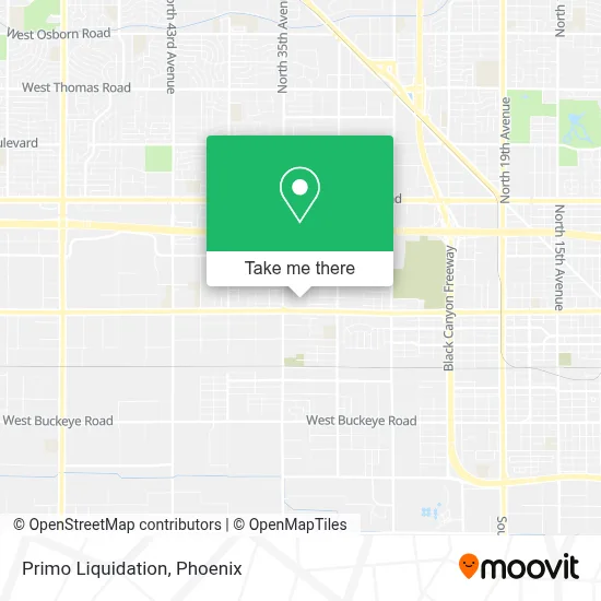 Primo Liquidation map