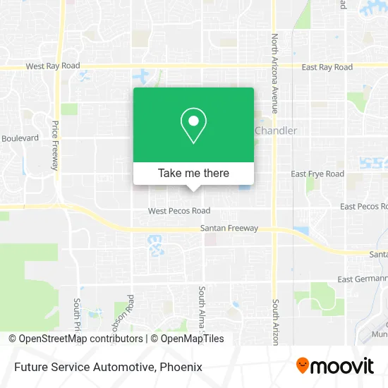 Future Service Automotive map