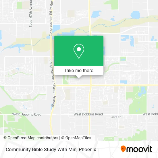 Community Bible Study With Min map