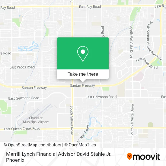 Merrill Lynch Financial Advisor David Stahle Jr map