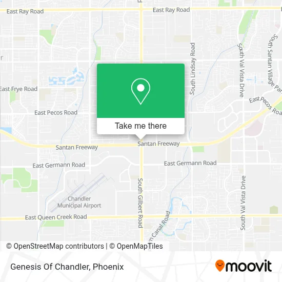Genesis Of Chandler map