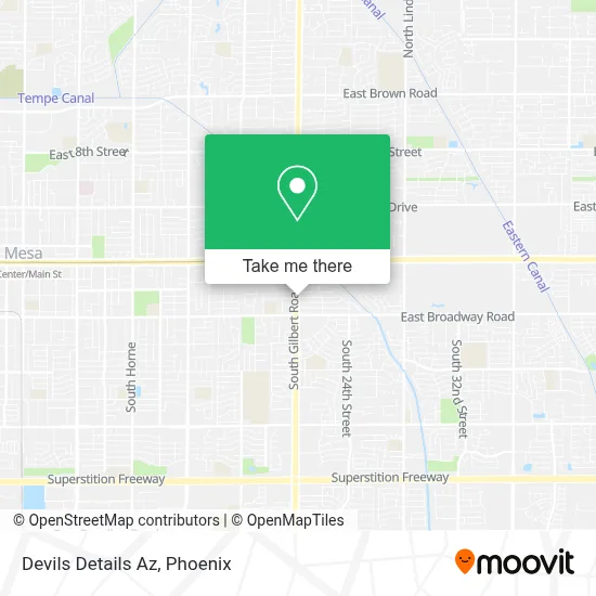 Devils Details Az map