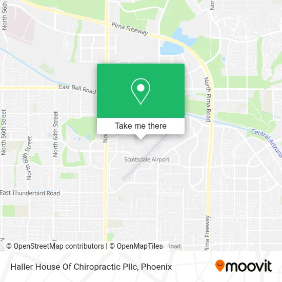 Haller House Of Chiropractic Pllc map