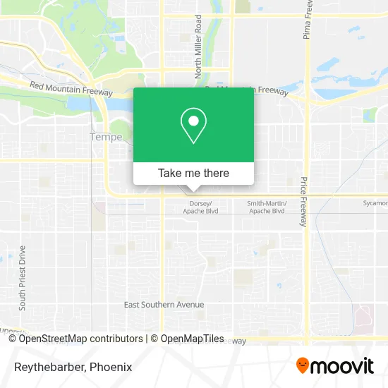 Reythebarber map