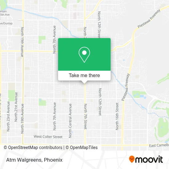 Atm Walgreens map