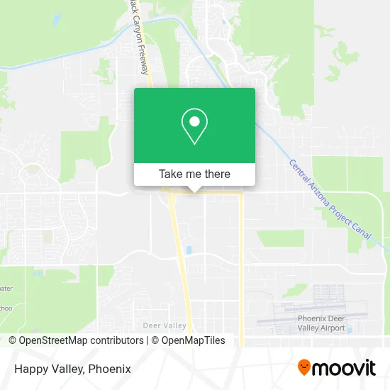Happy Valley map