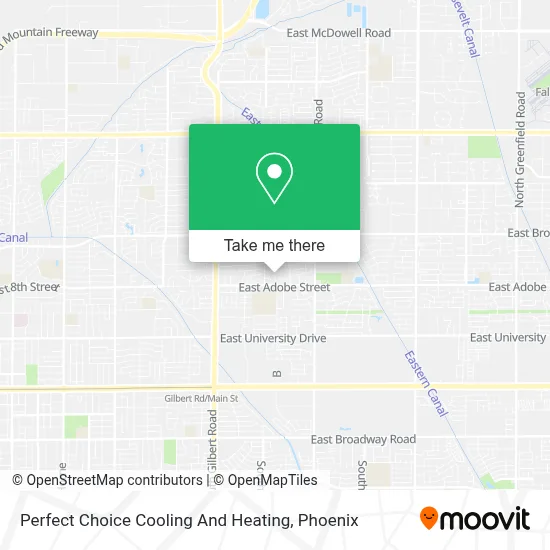 Perfect Choice Cooling And Heating map