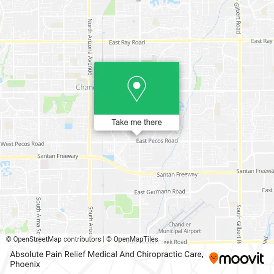 Absolute Pain Relief Medical And Chiropractic Care map