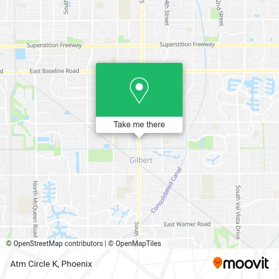 Atm Circle K map