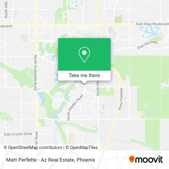 Matt Perfette - Az Real Estate map