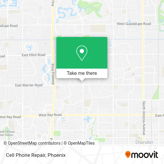 Cell Phone Repair map