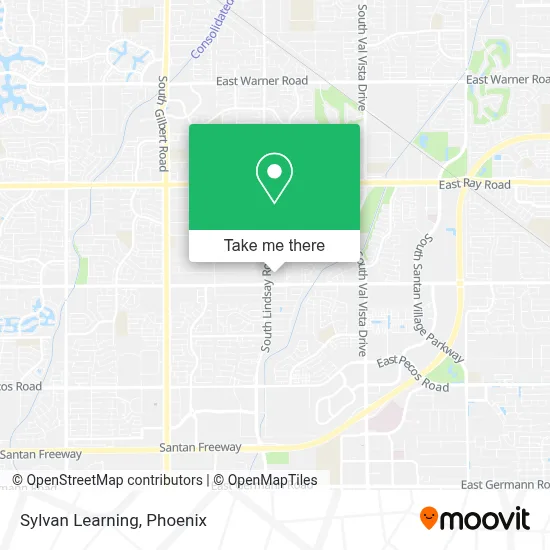Sylvan Learning map