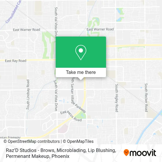 Raz’D Studios - Brows, Microblading, Lip Blushing, Permenant Makeup map