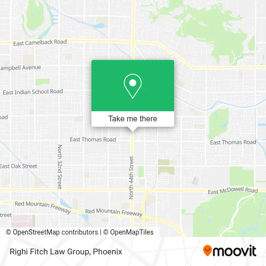 Righi Fitch Law Group map