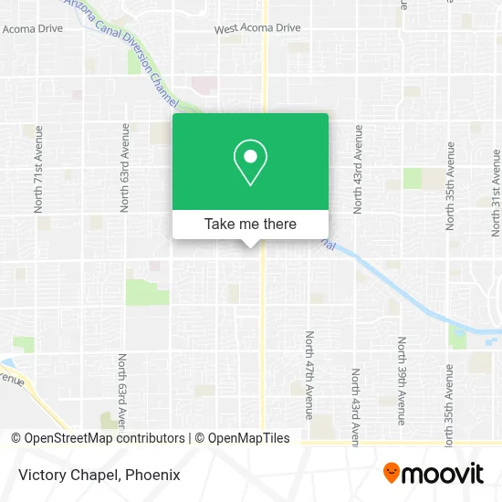 Victory Chapel map