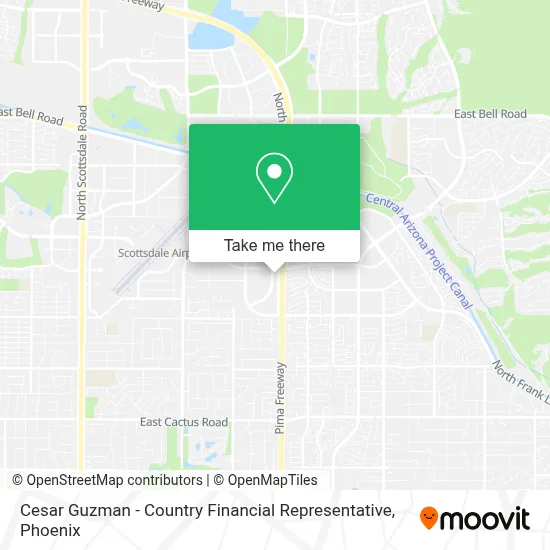 Cesar Guzman - Country Financial Representative map