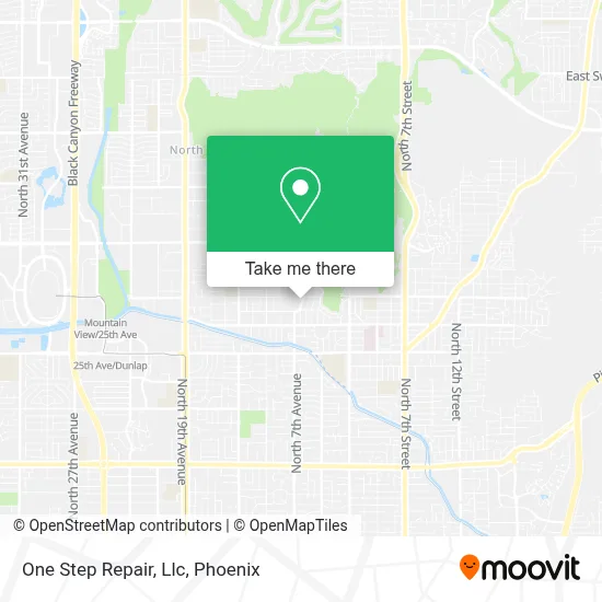 One Step Repair, Llc map